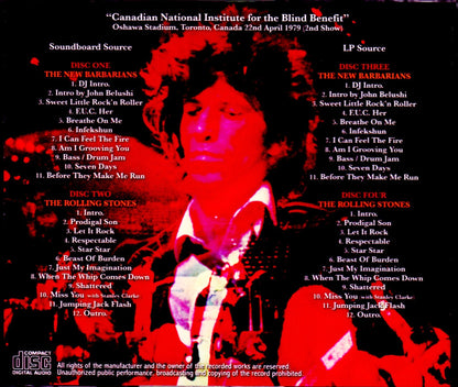 Rolling Stones, New Barnarians/Canada 1979 2nd Show