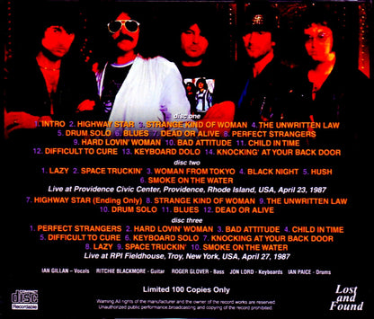 Deep Purple/RI, USA 1987 & more