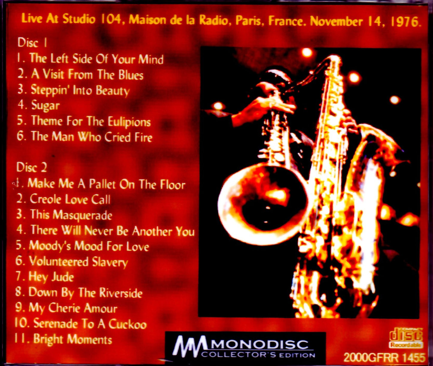 Roland Kirk/France 1976 Complete