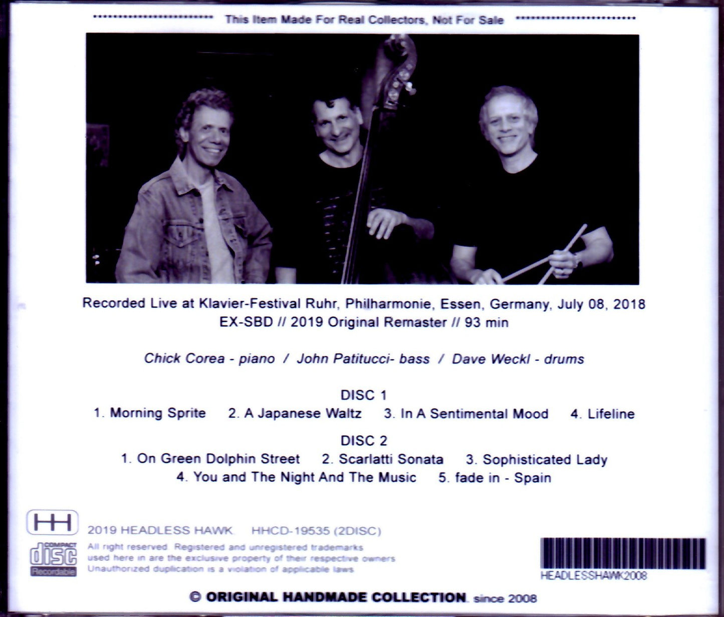 Chick Corea Akoustic Band/Germany 2018