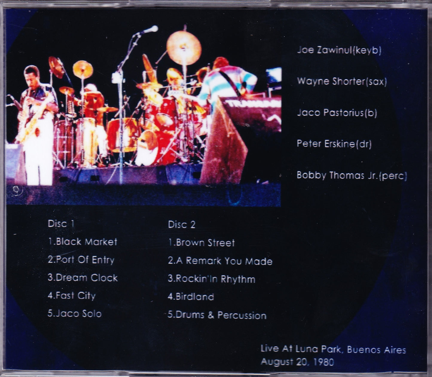 Weather Report/Argentina 1980