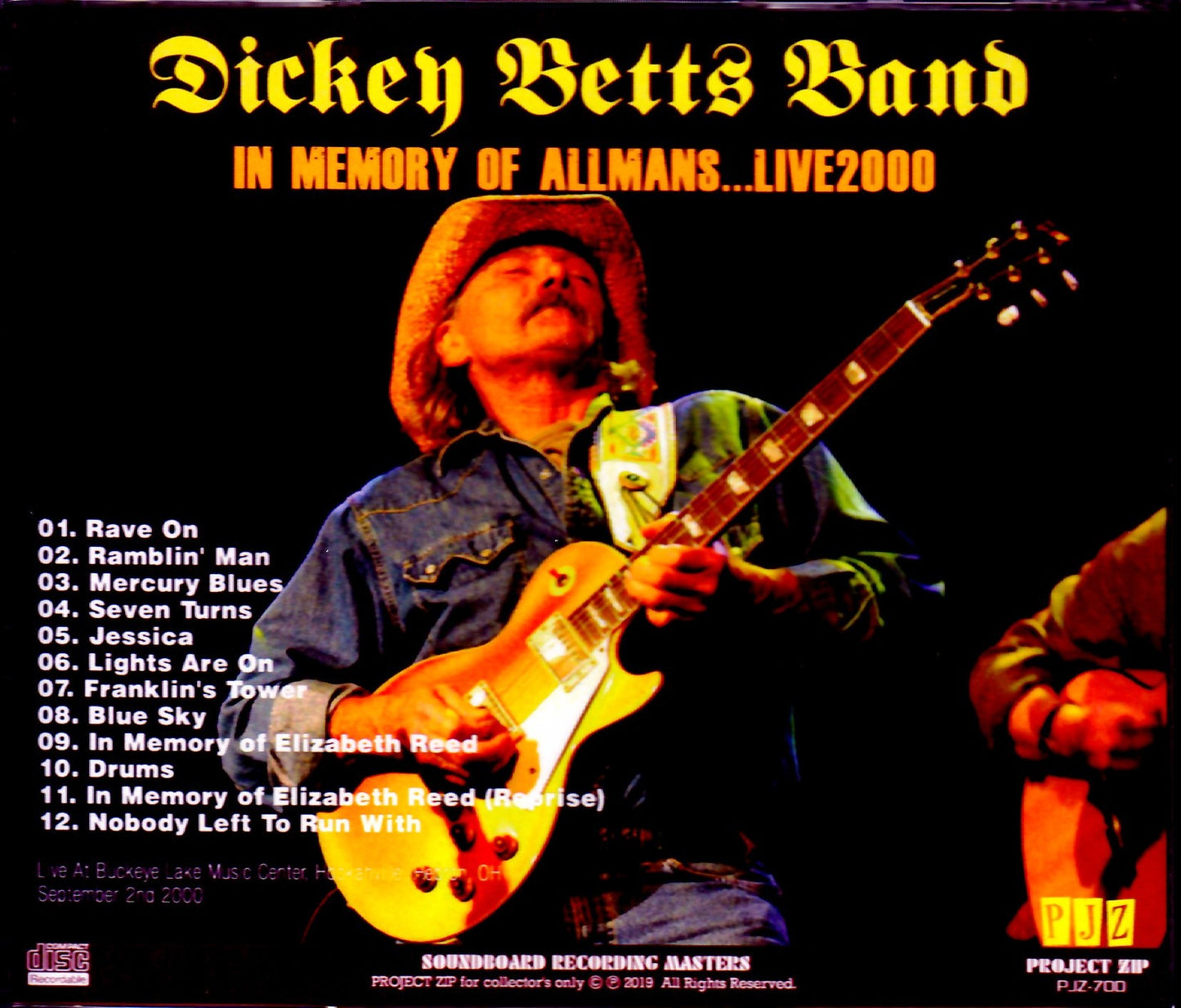 Dickey Betts Band/OH, USA 2000