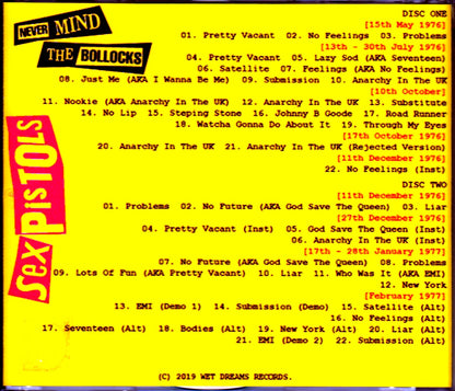 Sex Pistols/Complete Sessions Outtakes & Demos 1976-1977