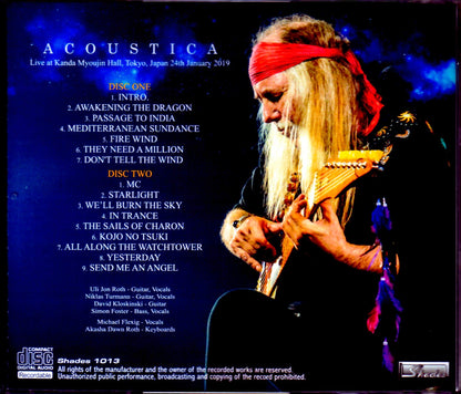 Uli Jon Roth/Tokyo,Japan 1.24.2019