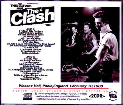Clash/England,UK 1980