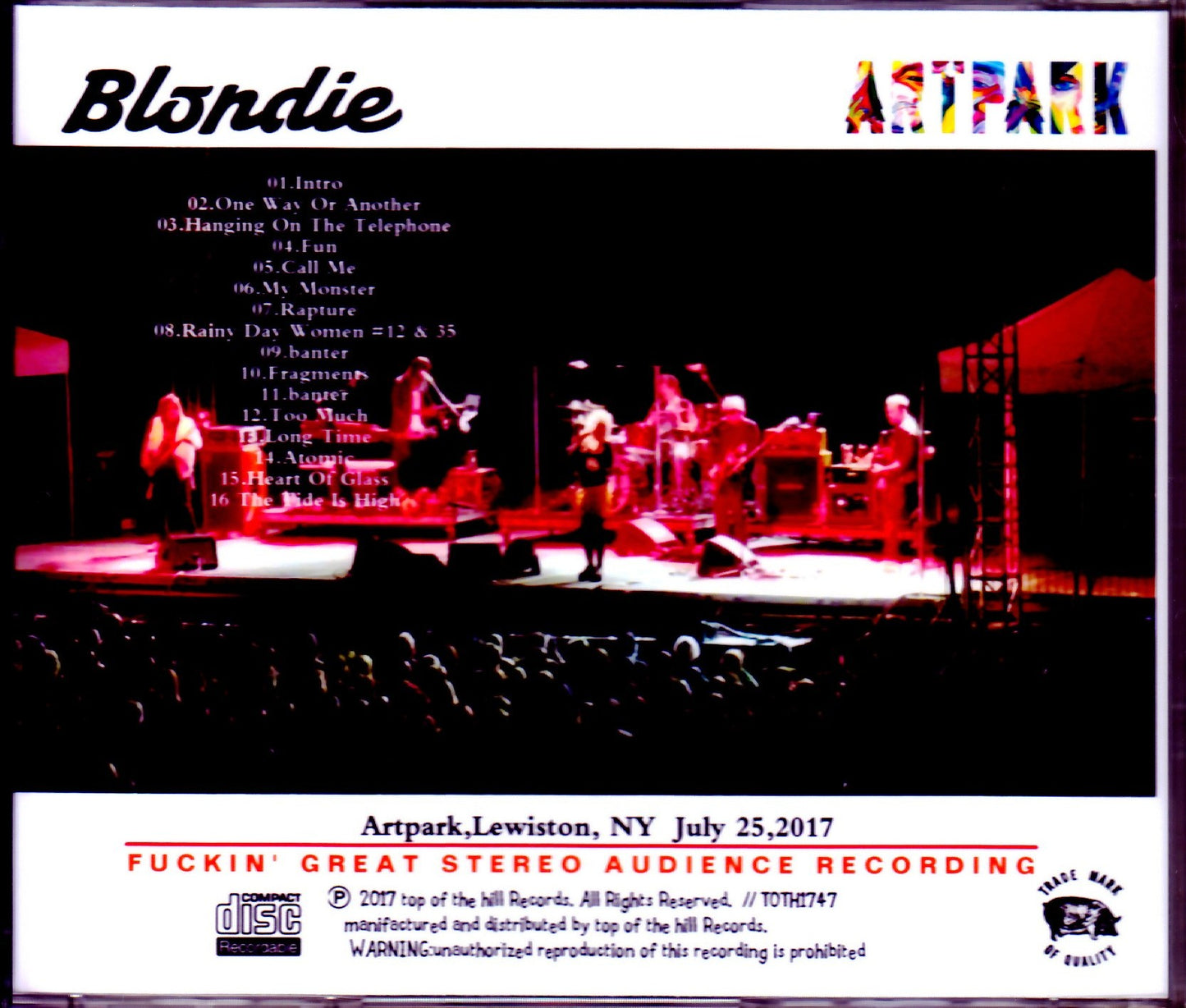 Blondie/NY,USA 2017