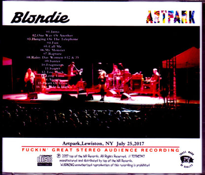 Blondie/NY,USA 2017