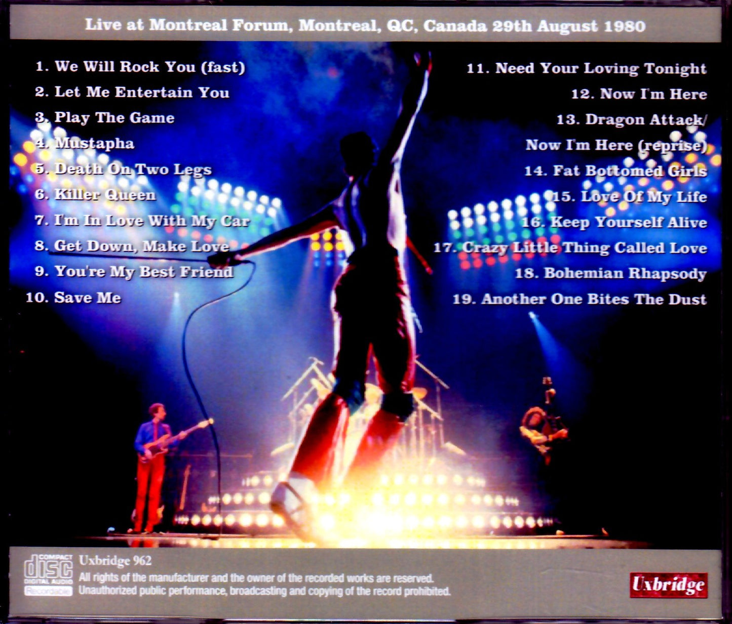 Queen/Canada 1980