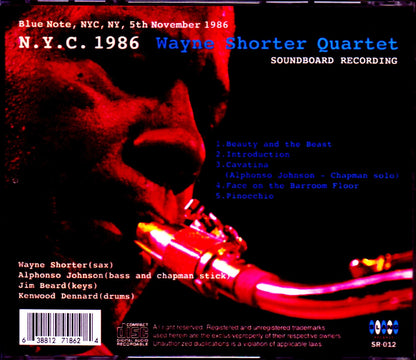 Wayne Shorter Quartet/NY,USA 1986