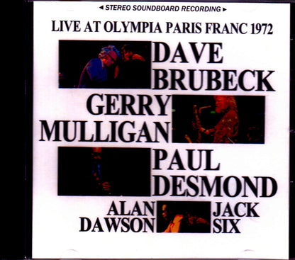 Dave Brubeck Quintet/France 1972