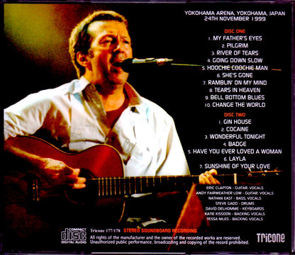 Eric Clapton/Kanagawa,Japan 1999 Upgrade