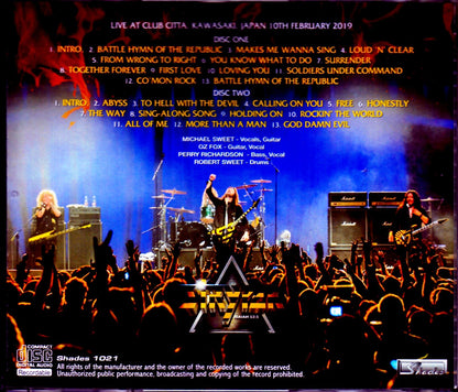 Stryper/Kanagawa,Japan 2.10.2019