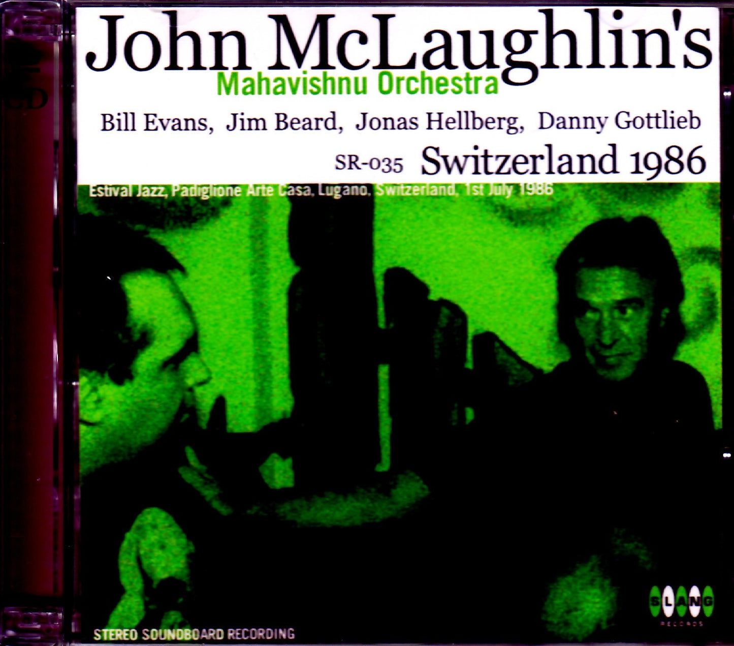 John McLaughlin,Mahavishnu Orchestra/Switzerland 1986