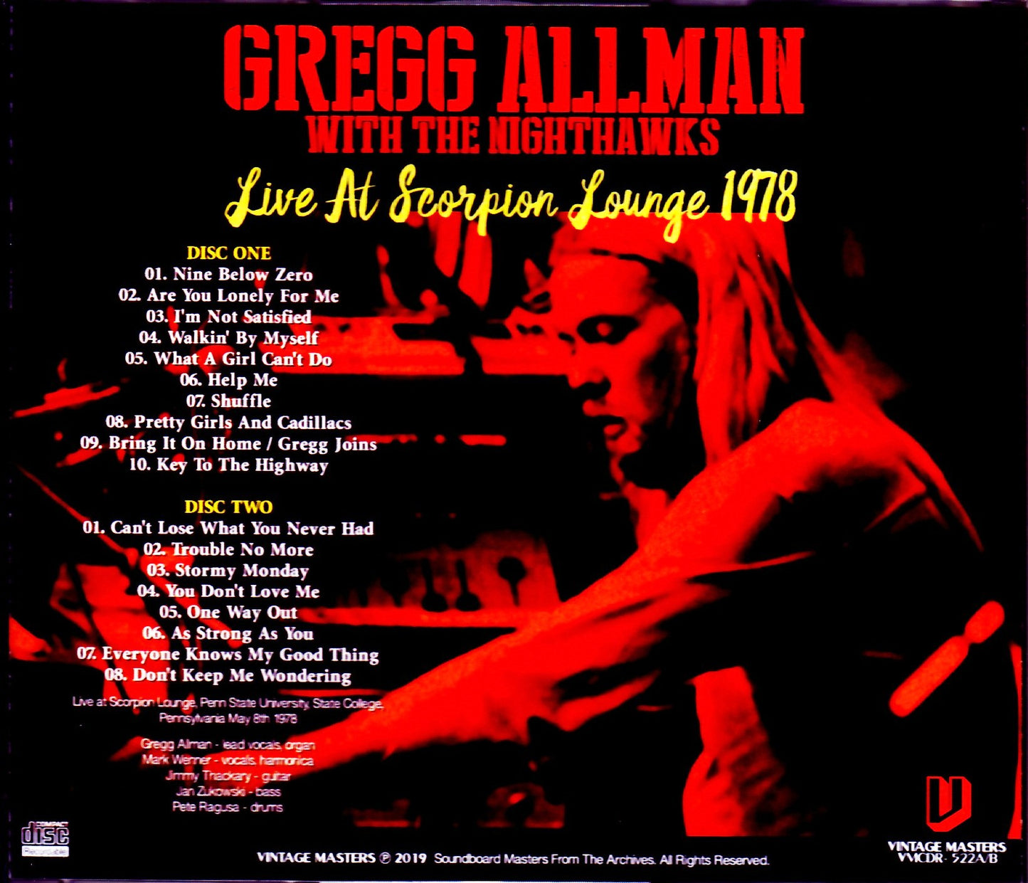 Gregg Allman/PA, USA 1978