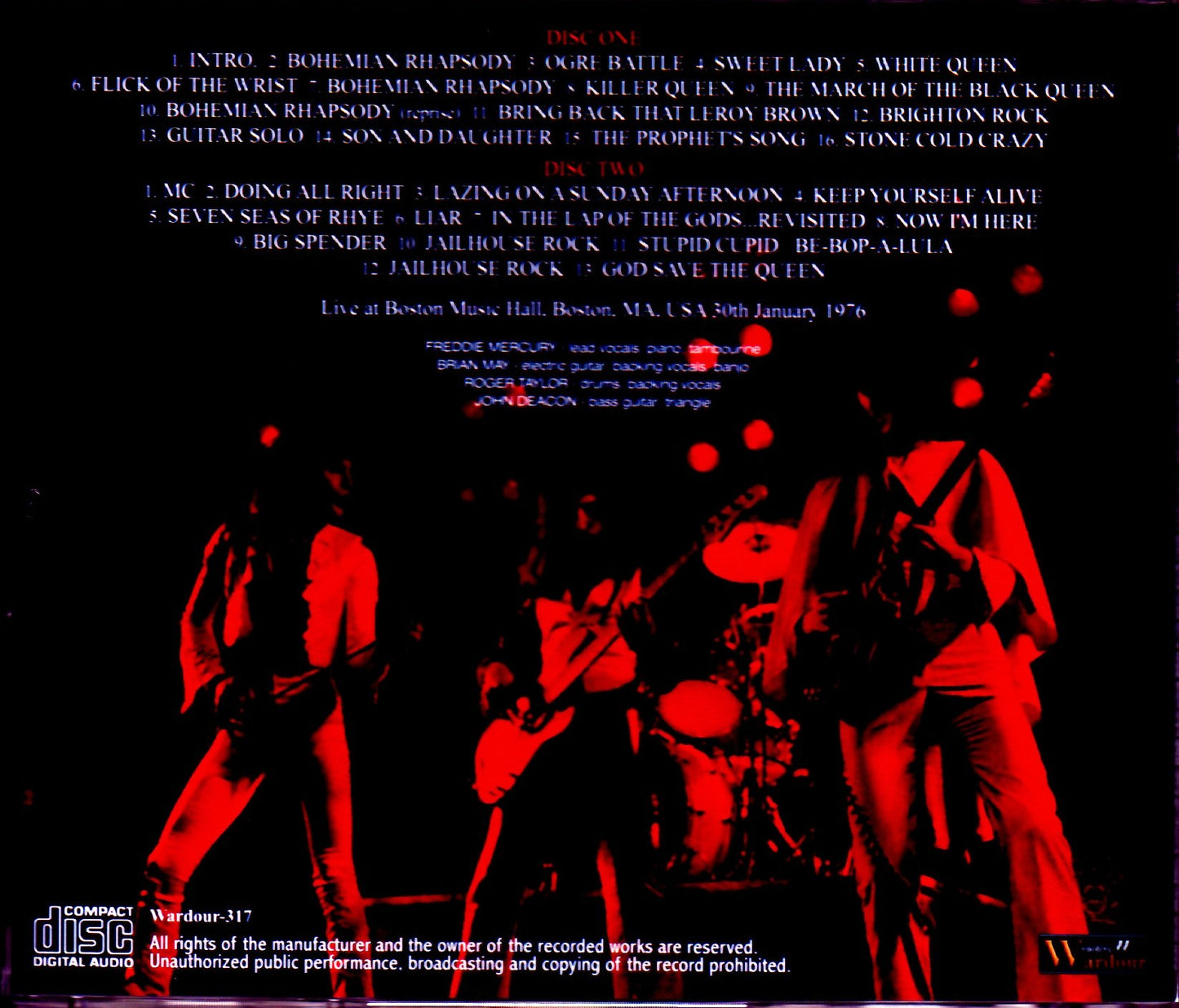 Queen/MA,USA 1.30.1976 Upgrade