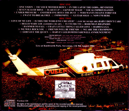 Queen/Knebworth,UK 1986 Upgrade