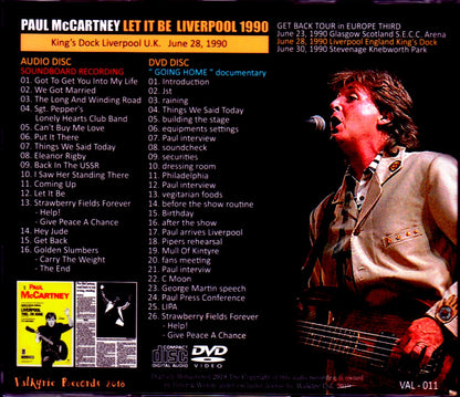 Paul McCartney/Liverpool,UK 1990 & Documentary