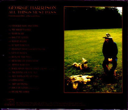 George Harrison/All Things Must Pass DCC Compact Classics Remastered