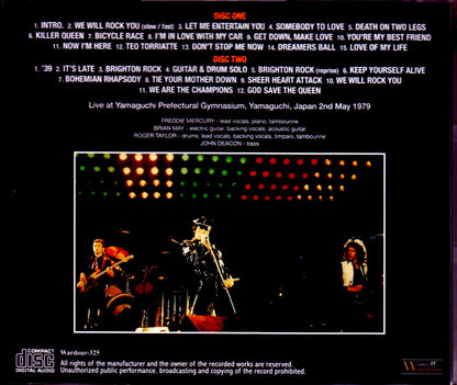 Queen/Yamaguchi,Japan 1979 Upgrade