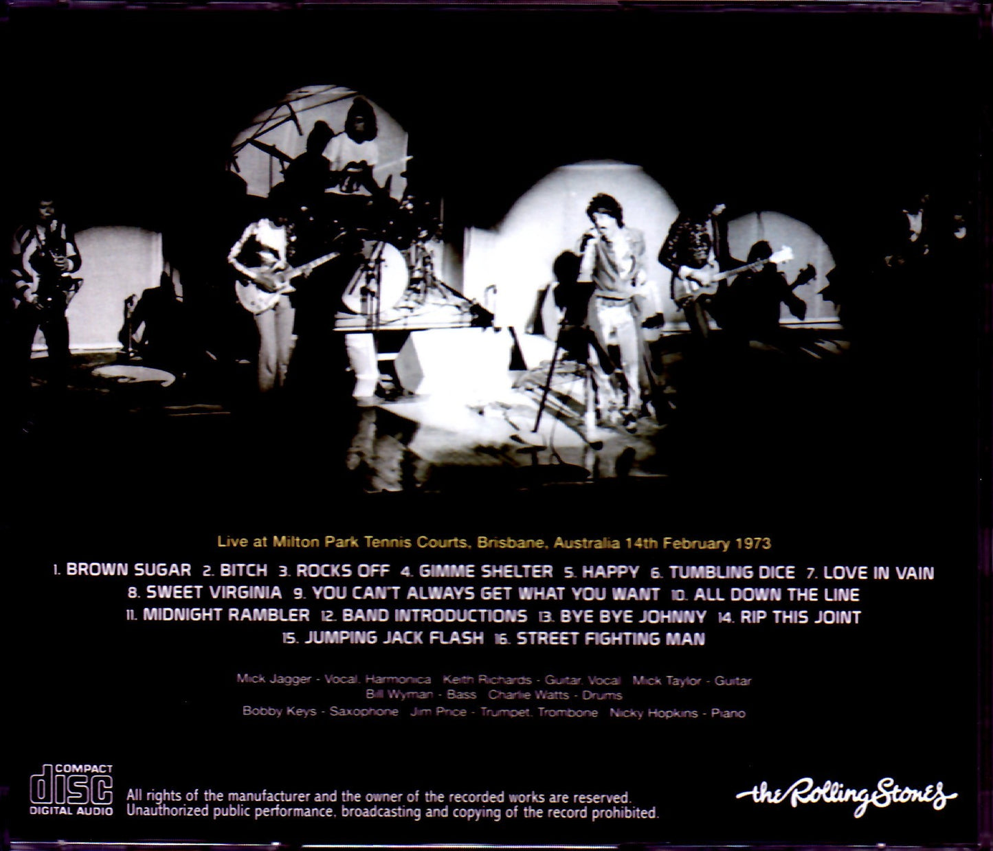Rolling Stones/Australia 1973 Upgrade
