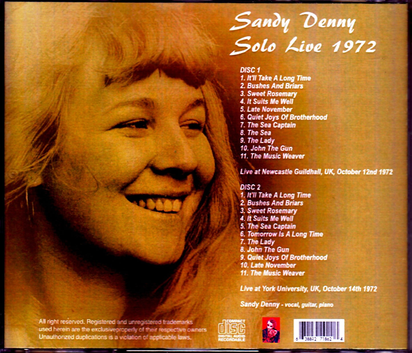 Sandy Denny/UK 1972