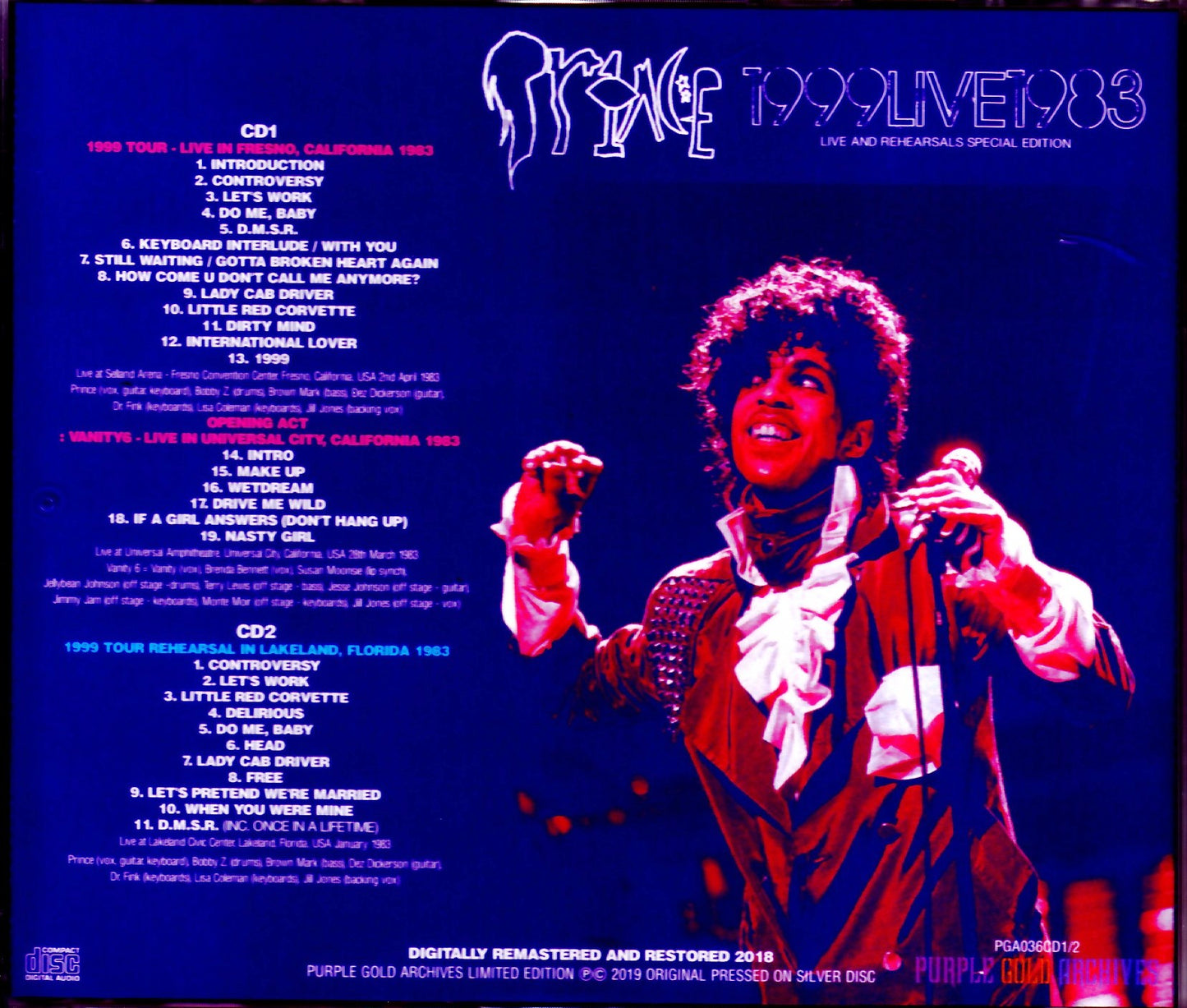 Prince/US Tour Collection 1983