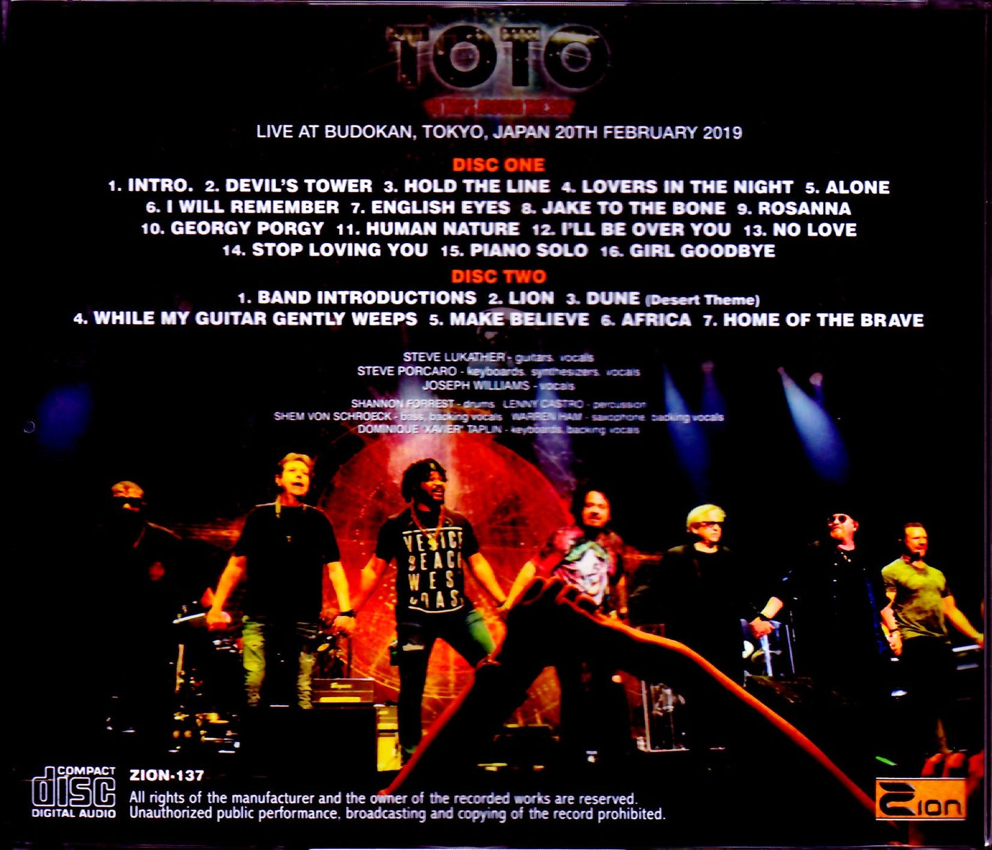 Toto/Tokyo,Japan 2019 Upgrade