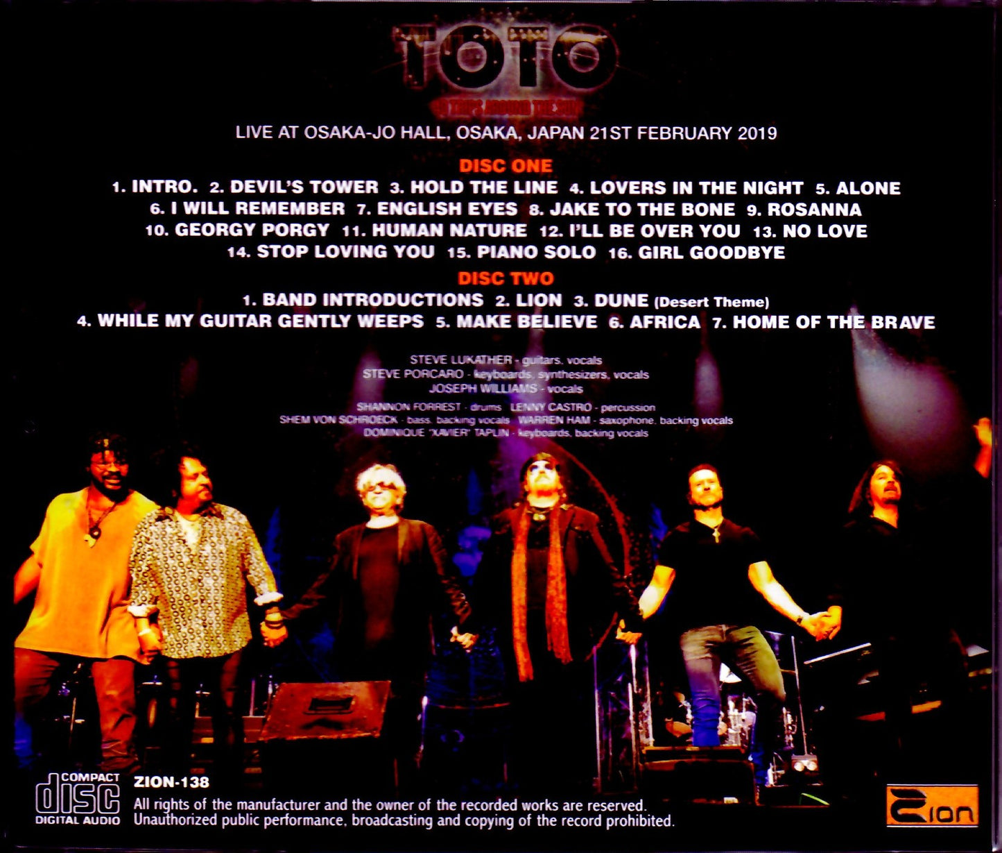 Toto/Osaka,Japan 2019 Upgrade