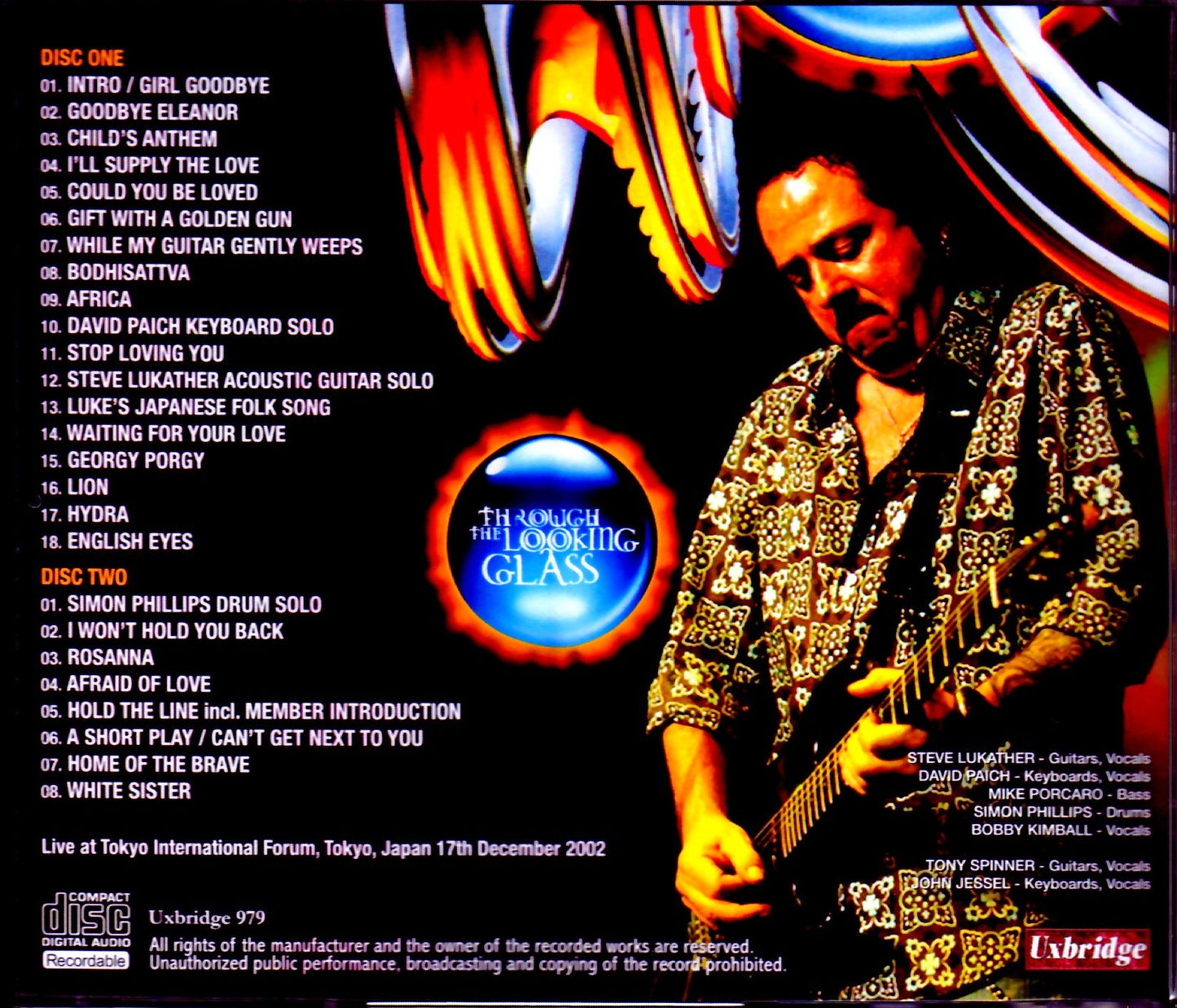 Toto/Tokyo,Japan 12.17.2002
