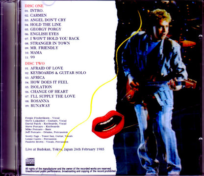 Toto/Tokyo 2.26.1985