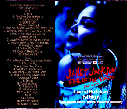 Janet Jackson/Tokyo,Japan 2.10.2019 IEM Matrix Ver.