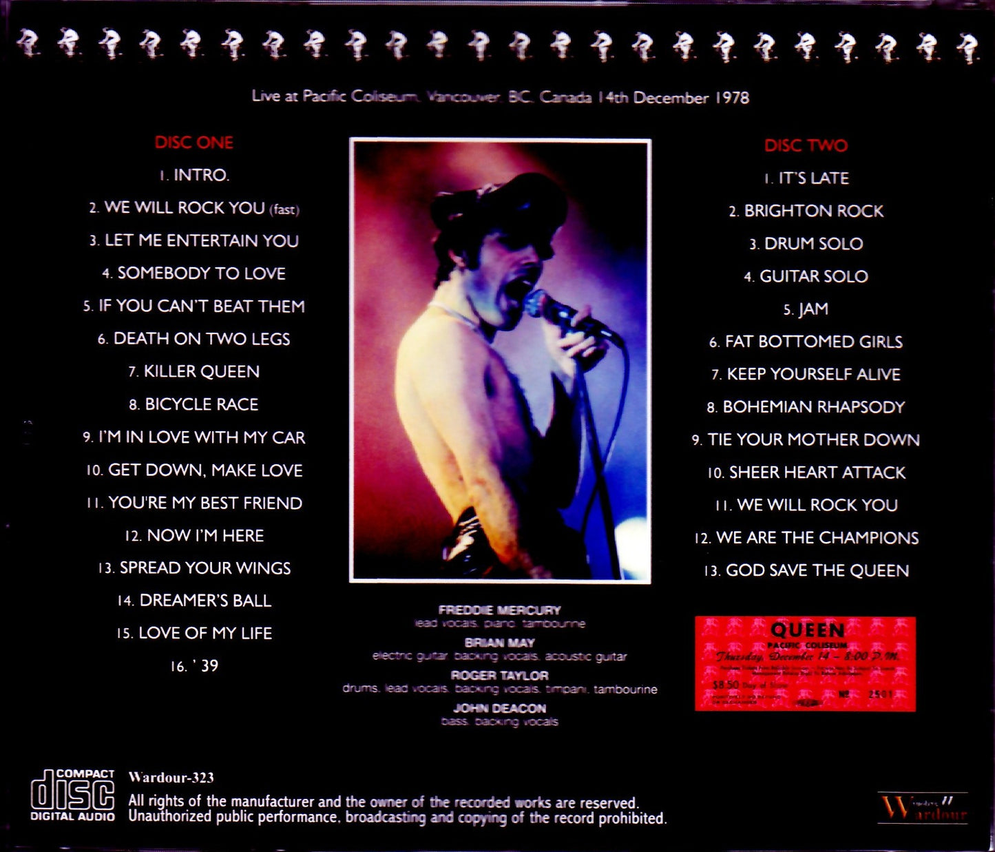 Queen/Canada 1978 Upgrade