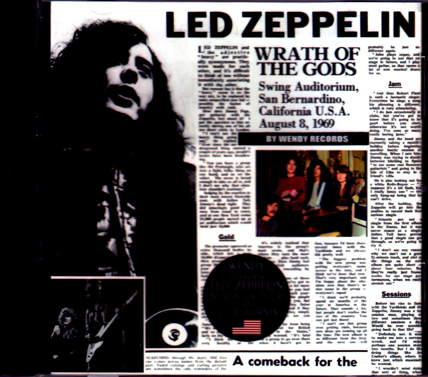 Led Zeppelin/CA,USA 8.8.1969