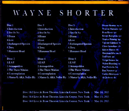 Wayne Shorter/NY,USA 2015 3 Days