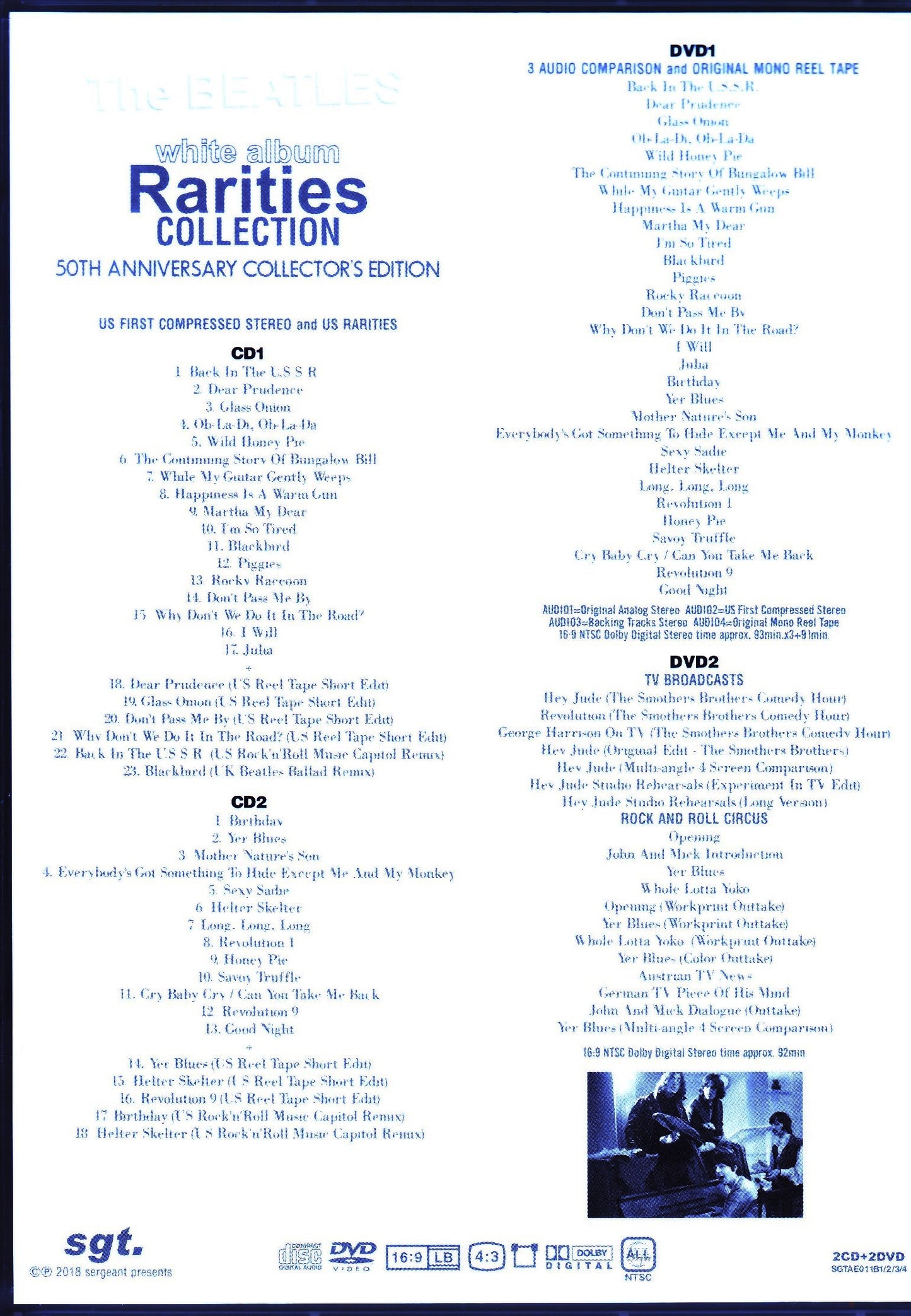 Beatles/White Album Rarities Collection
