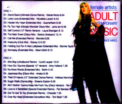 Various Artists Cyndi Lauper,Stevie Nicks,Blondie/FeMale Artists Rare 12" & Dance Mixes Vol.2
