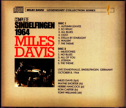 Miles Davis, Wayne Shorter, Herbie Hancock, Ron Carter, Tony Williams/Germany 1964 Complete