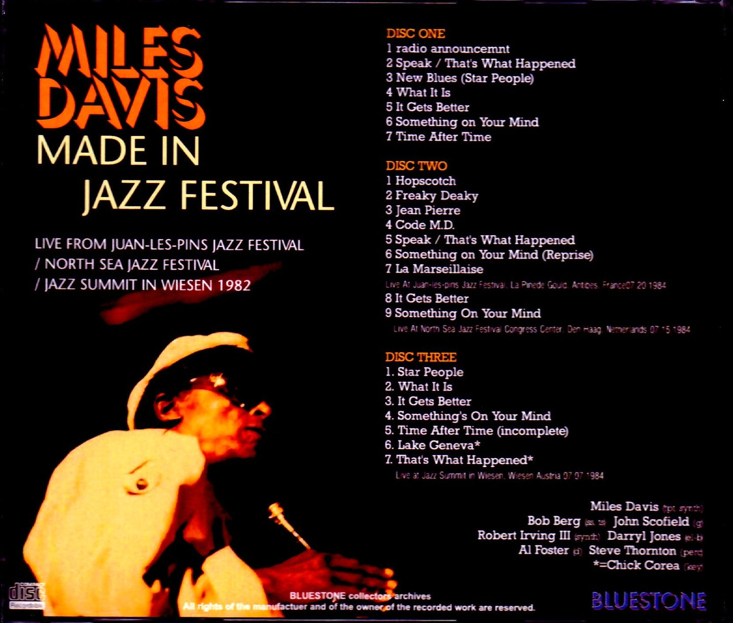 Miles Davis, John Scofield/France 1984 & more
