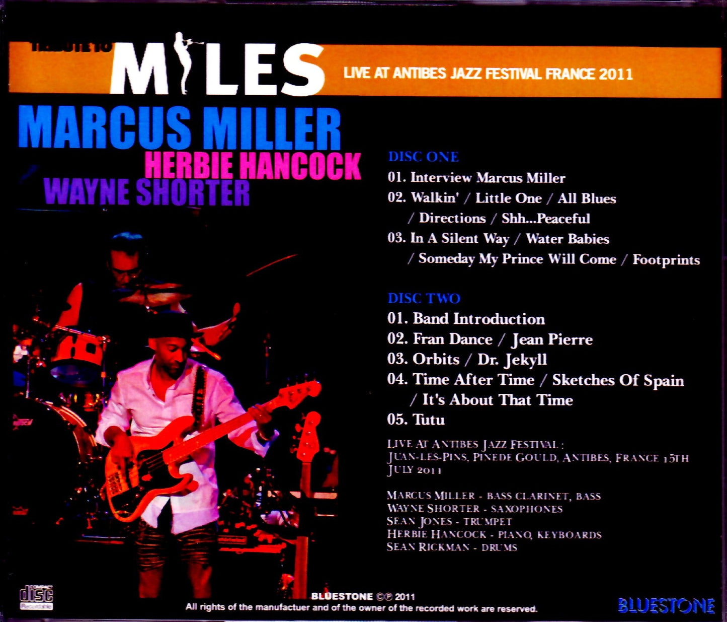 Marcus Miller,Herbie Hancock,Wayne Shorter/France 2011