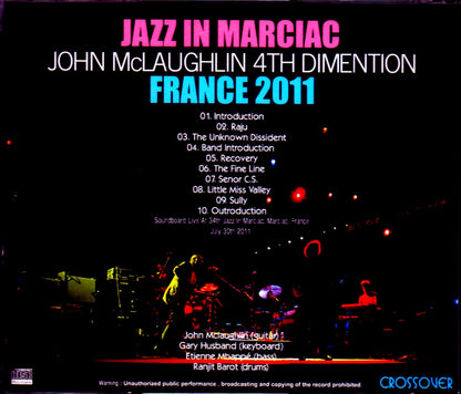 John McLaughlin 4th Dimention/France 2011