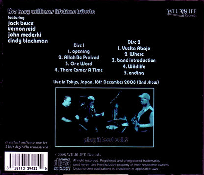 Jack Bruce,Vernon Reid,John Medeski,Cindy Blackman/Tokyo,Japan 12.16.2008 Vol.2