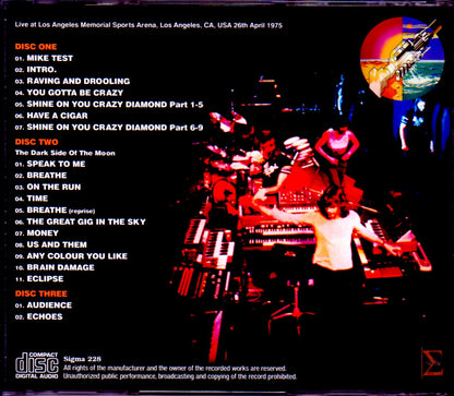Pink Floyd/CA,USA 4.26.1975 Upgrade