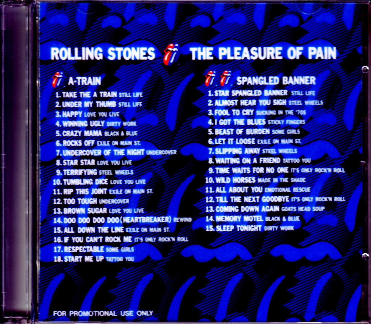 Rolling Stones/The Pleasure of Pain Japan Promo