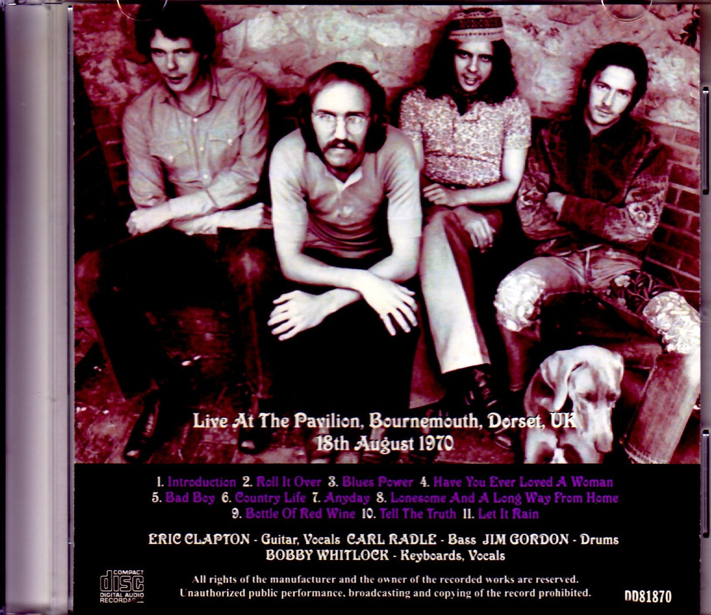 Derek and the Dominos/UK 1970 Upgrade