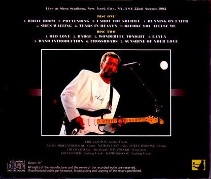 Eric Clapton/NY,USA 8.22.1992