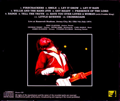 Eric Clapton/NJ,USA 1974 Upgrade