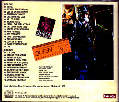 Queen/Ishikawa,Japan 1979