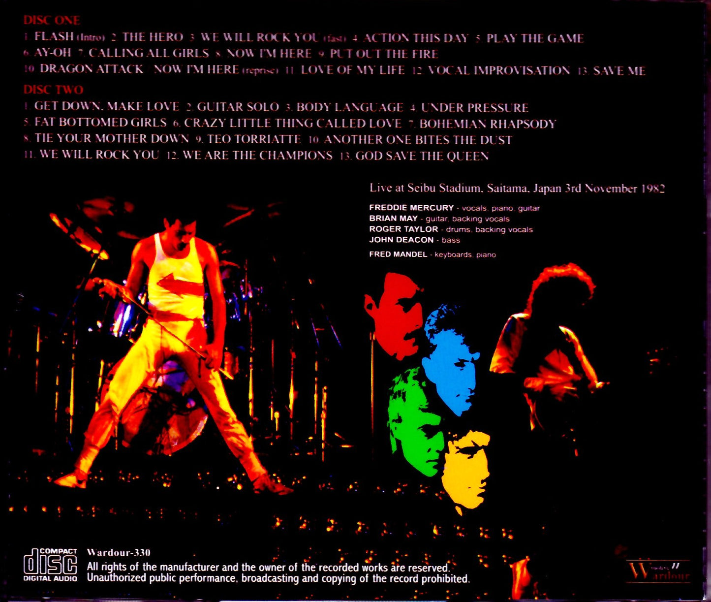 Queen/Saitama,Japan 1982 Huge Upgrade