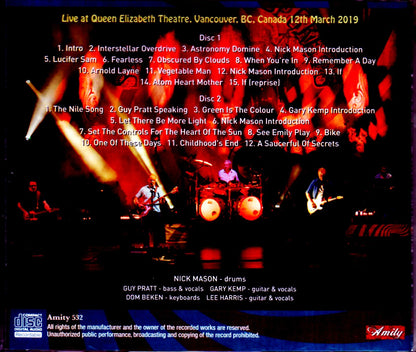 Nick Mason/Canada 2019
