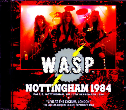 W.A.S.P./UK 1984 & more